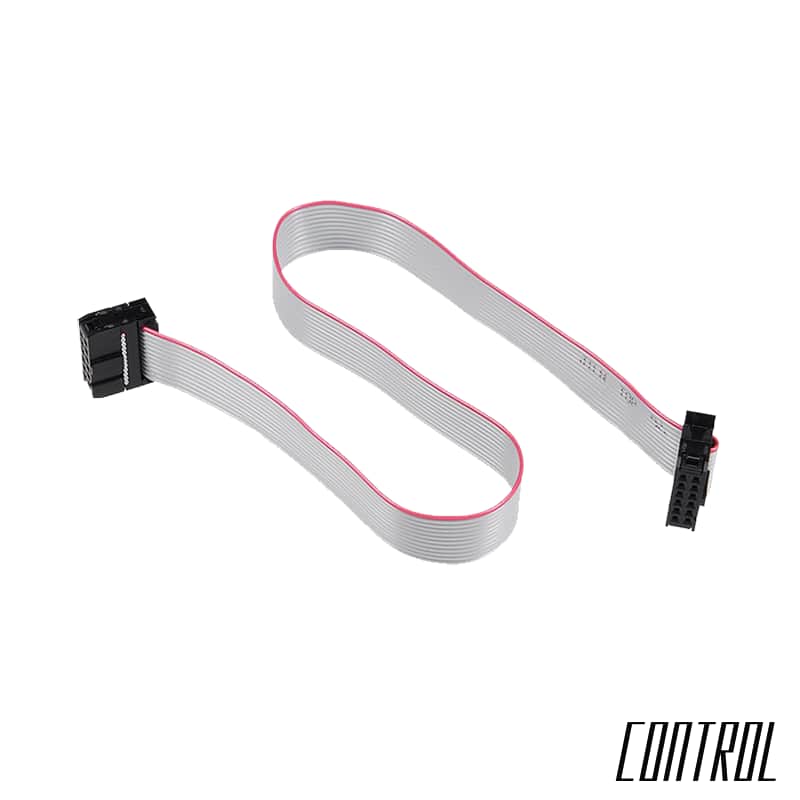 Control 12-pin to 12-pin Ribbon Cable - 12-inches image 1