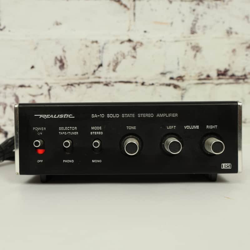 Vintage Realistic SA-10 Solid State Stereo Amplifier