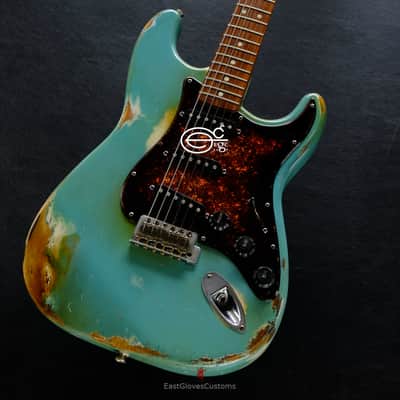 Fender Stratocaster Daphne blue Heavy Aged Relic image 2