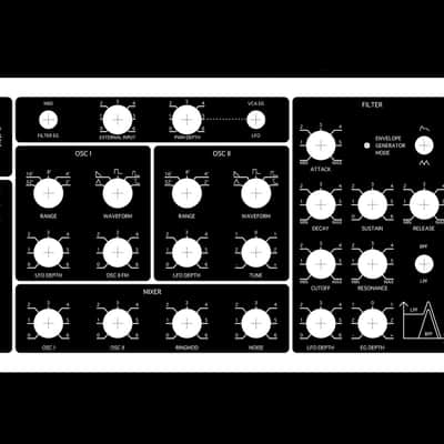 Ultra rare Polivoks reissue analog synth limited run // polyvoks polyvox minimoog image 8