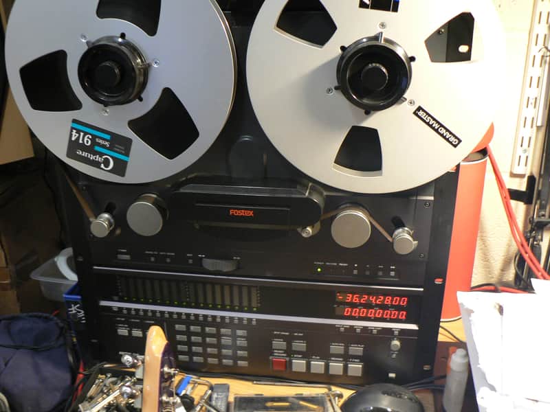 Fostex G 16 multitrack tape recorder 1979 - Black image 1