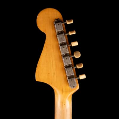 Vintage 1965 Fender Duo-Sonic II White with OHSC image 13