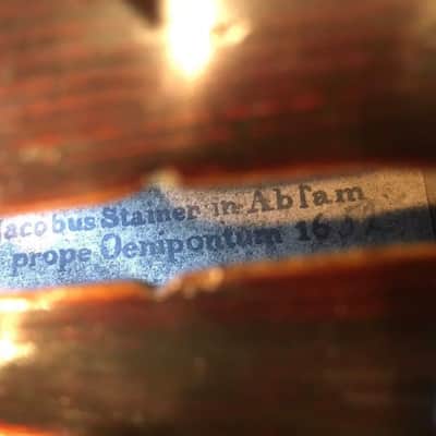 Fine Old Vintage Antique Violin Labeled Jacobus Stainer -Professionally Restored image 12