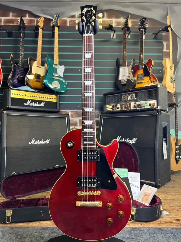 Gibson Custom Shop Les Paul Standard Candy Apple Red 2008 Electric Guitar image 1