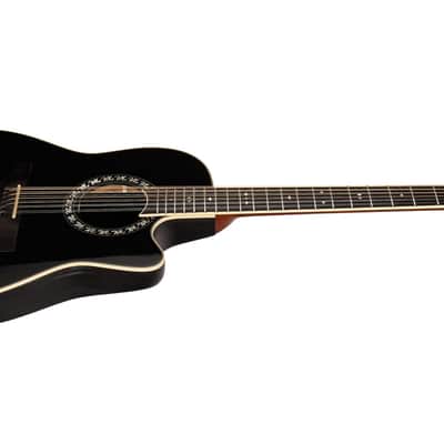 Ovation 1866 Legend 12-String Black (Pre-Owned, 2000, EC-) #555847 image 3
