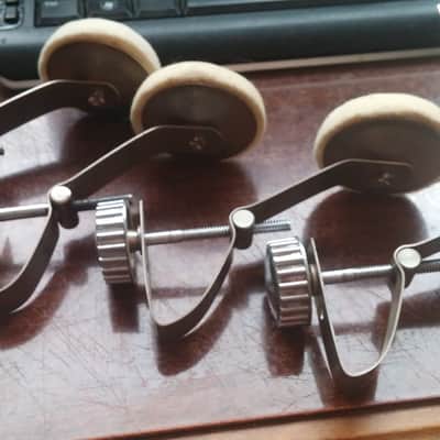 GENUINE Pearl Internal Drum Muffler Tone Control 60S 70s 80s YOU CHOOSE 3 KNOB STYLES Wood Fiberglass Maple Shell White Felt 2 AVAILABLE imagen 8