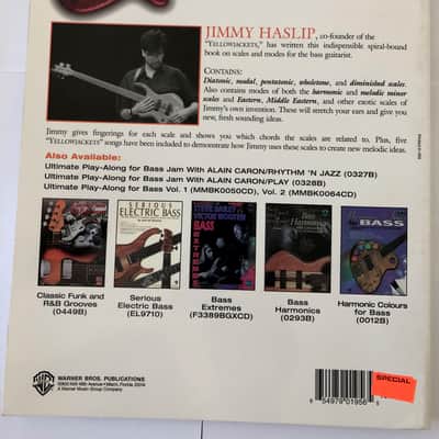 Jimmy Haslip's Melodic Bass Library Scales & Modes for Bass Guitarists Music Song Book image 2