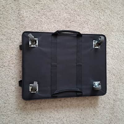 JBL EON ONE Portable Bluetooth PA System Including Rolling Base Speaker Transporter + Cover + Mic Cable + Gibson Gtr Cable image 13