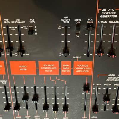 Korg ARP Odyssey FULL SIZE Rev3 37-Key Duophonic Analog Synthesizer 2017 - Present - Black/Orange image 7