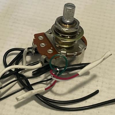 2013 Charvel San Dimas 2H Guitar Factory Electronics Wiring Volume Pot, 3 Way Toggle Switch, Knob image 3