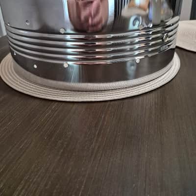 CB 700 VINTAGE COS SNARE DRUM SHELL-14" x 5.5" CB 700 1980s - Chrome image 5