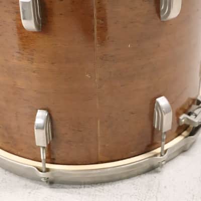 Leedy 12x15" Marching Snare Drum Mahogany Vintage 1940's image 5