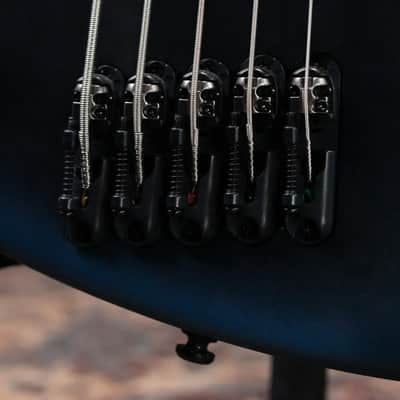 Ibanez Mode MDM1005 5-String Electric Bass Guitar - Midnight Arctic Ocean Matte image 10