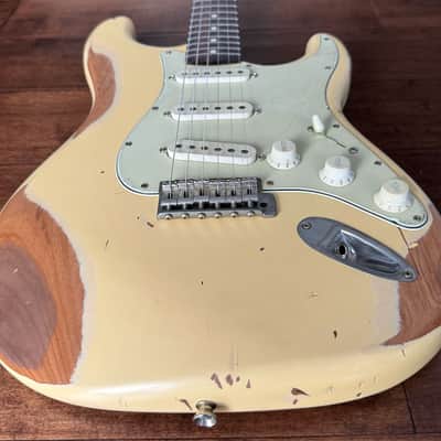 Nash Guitars Model S-63 Vintage White Lollar Pickups Rosewood Neck VSN131 image 3