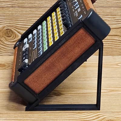 The Analog Source 45 Degree Angled Black Color Desktop Stands For KORG KR-55 PRO Rhythm Drum Machine image 3