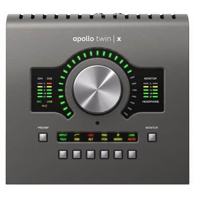 Universal Audio APLTWXDU-HE Apollo Twin X Duo Recording Interface. Heritage Edition (USB) 11/1-12/31/23 Buy an eligible Apollo desktop interface and get up to $1842 in free UAD plug-ins image 1