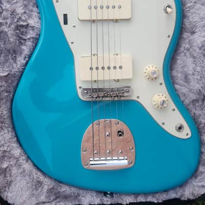 Fender Jazzmaster American Professional 2 2020-2024 - Miami Blue with upgraded Mastery bridge image 3