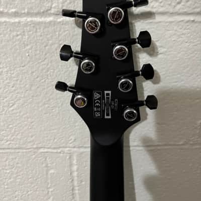 Ibanez ICTB721-BKF Iceman Iron Label 2021 - Present - Black Flat image 3
