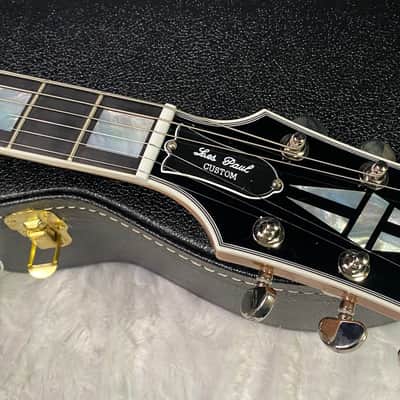 NEW! Gibson Dealer Select Custom Shop Les Paul Custom AAA Figured Top - Heritage Cherry Sunburst - Authorized Dealer - 8.8 lbs - G07452 image 7