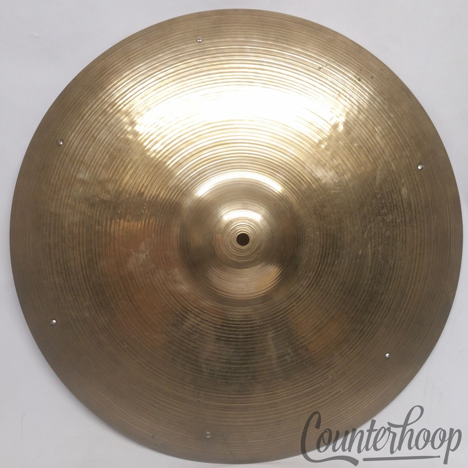 Zildjian 19" 50s Thin Crash/Ride Cymbal 1685g Sizzle Vintage B20 Avedis Jazzy* — main photograph