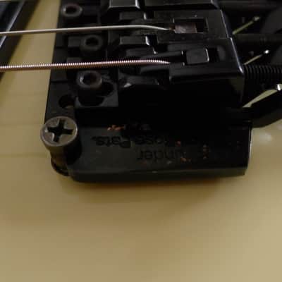 ESP Made 1986 Japan Kramer EK-1BF Gorgeous White, Clean, RARE Original Leather Gigbag! image 8