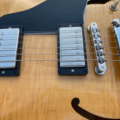 Gibson ES-335 Block 2021- Antique Natural image 10