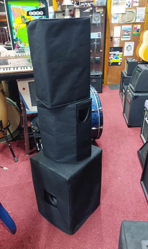 MARTIN AUDIO. PAIR OF F8's + 1 x S12. image 1