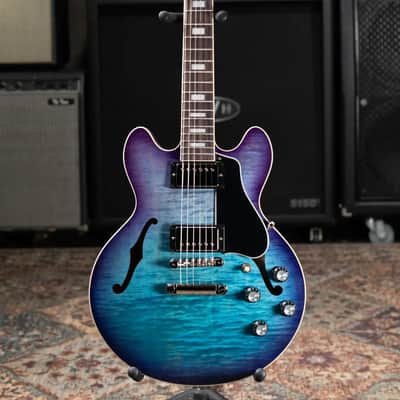 Gibson ES-339 Figured Semi-hollow Electric Guitar - Blueberry Burst with Hardshell Case image 4