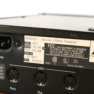Ensoniq DP/4 Parallel Effects Processor CG01W8Y image 11