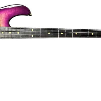 Lakland Skyline 44-02 Custom Spalted Maple w/Rosewood DEMO-FLOOR MODEL *IN STOCK /AS NEW Condition! SAVE $!* image 9
