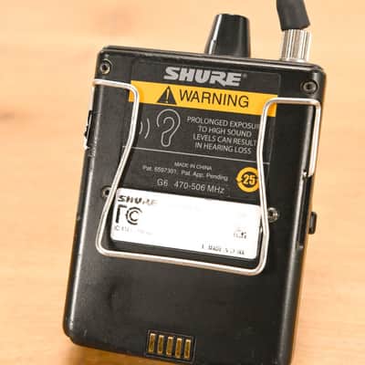 Shure PSM 900 Wireless IEM System - G6 Band (NO POWER SUPPLY) CG01VKK image 16