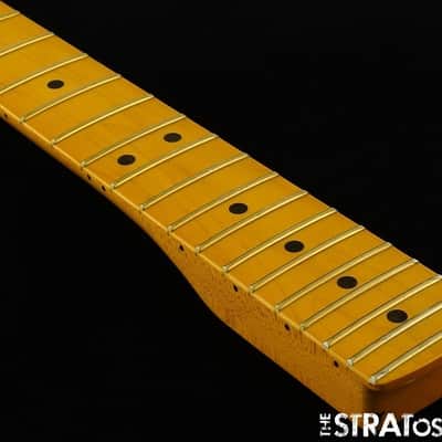 USED 2022 Fender American Ultra Stratocaster Strat NECK & LOCKING TUNERS D Maple image 4
