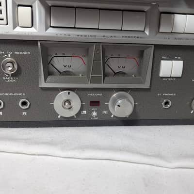 Akai X-355D -- Vintage (1966) Cross-Field 4-Track Reel to Reel Deck/Recorder image 4