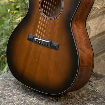 Cort Core-PE Mahogany Parlor All Solid Acoustic Guitar Fishman image 3