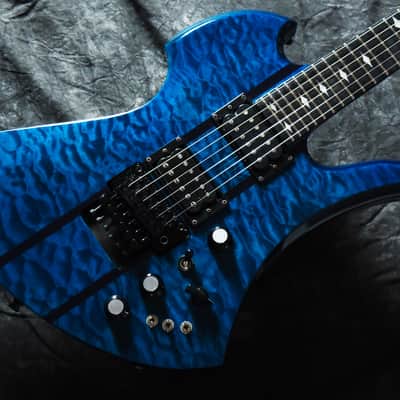 B.C. Rich Mockingbird ST 2013 - Trans Blue - VERY GOOD condition image 5