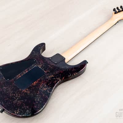 1994 Hamer USA Centaura GCTS-JR-2 Iridescent Swirl HSS Superstrat, Near-Mint w/ Case image 14