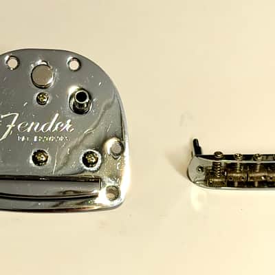 Fender Classic Player Jazzmaster bridge and tremolo plate image 1