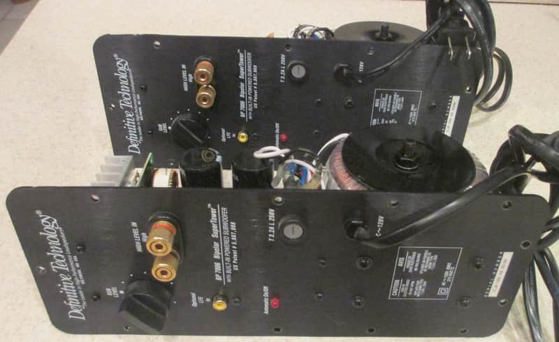 Definitive Technology BP7006 Floor Stereo Speaker Amplifier Amps Modules “Need Repair” (Pair) image 1