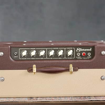 Bartel Starwood Head + Cab - 2025 - Cream / Brown. 28W w/ Reverb. NEW, (Authorized Dealer) image 3