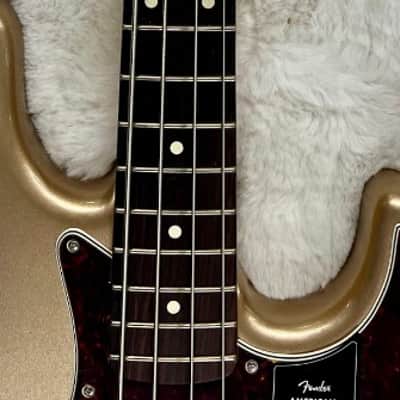 Mint Fender American Professional Classic 4-String Jazz Bass, Faded Firemist Gold image 5