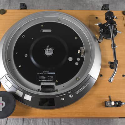 DENON DP-80 + DK-100 Direct Drive Turntable w/AT 1503MK3 in Very Good condition image 5