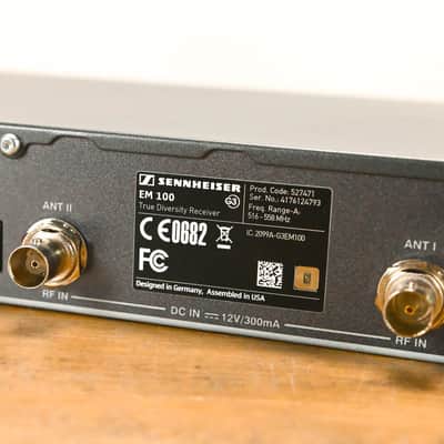 Sennheiser ew 100 G3 Bodypack Wireless System - A Range NO POWER SUPPLY CG01YQP image 8