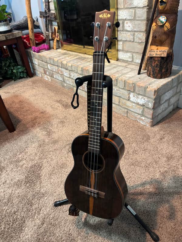 Kala KA-ZCT-B Ziricote Series Baritone Ukulele 2020s - Natural Gloss image 1