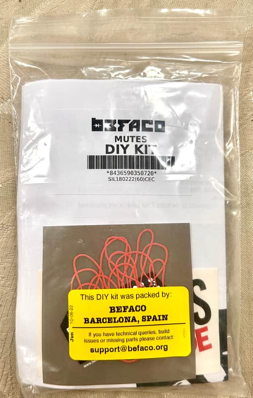 Befaco/Divkid Mutes DIY Kit 2022 - Black image 1