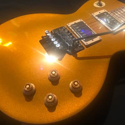 Agile AL-2000 Goldtop w/Floyd Rose image 3