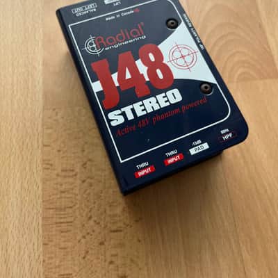 Radial J48 Stereo Active Direct Box 2015 - 2020 - Blue image 6