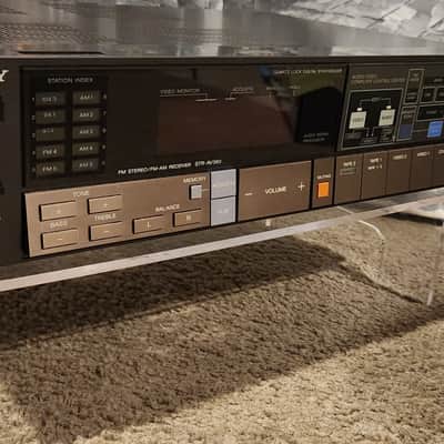 Sony Vintage Sony STR-AV360 is an FM/AM stereo receiver 1987 - Black image 4