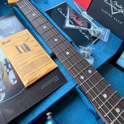 2026 Fender Custom Shop Stratocaster Pro W25 Relic - Aged Lake Placid Blue image 23