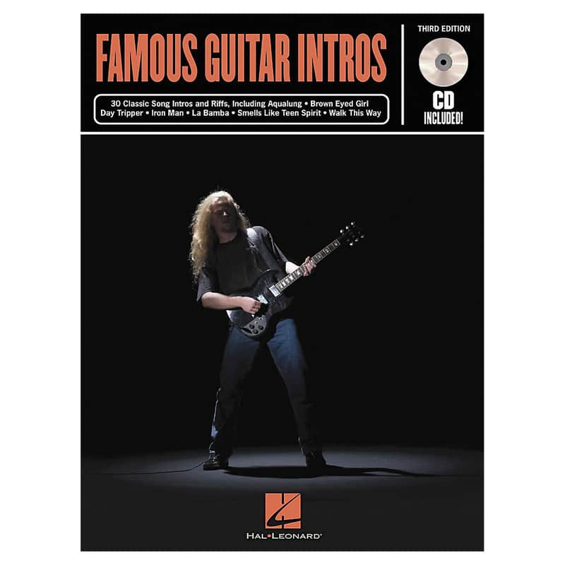 Hal Leonard Famous Guitar Intros - 3rd Edition image 1