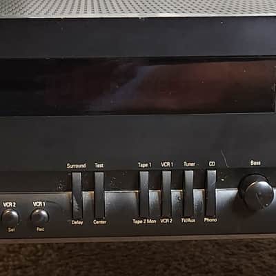 Harman Kardon Harman Kardon AVR 20 is a vintage 5.1-channel audio/video receiver 90s  - Black image 3